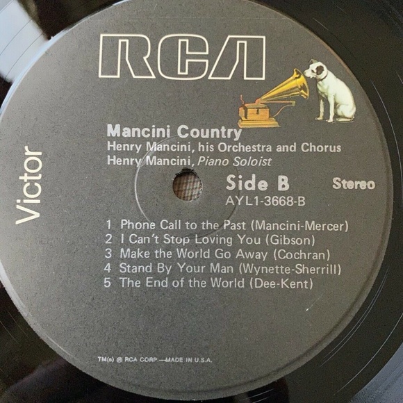 Lot 2 Henry Mancini Vinyl LP Mancini Country / Encore More of The Concert Sound - Picture 6 of 10